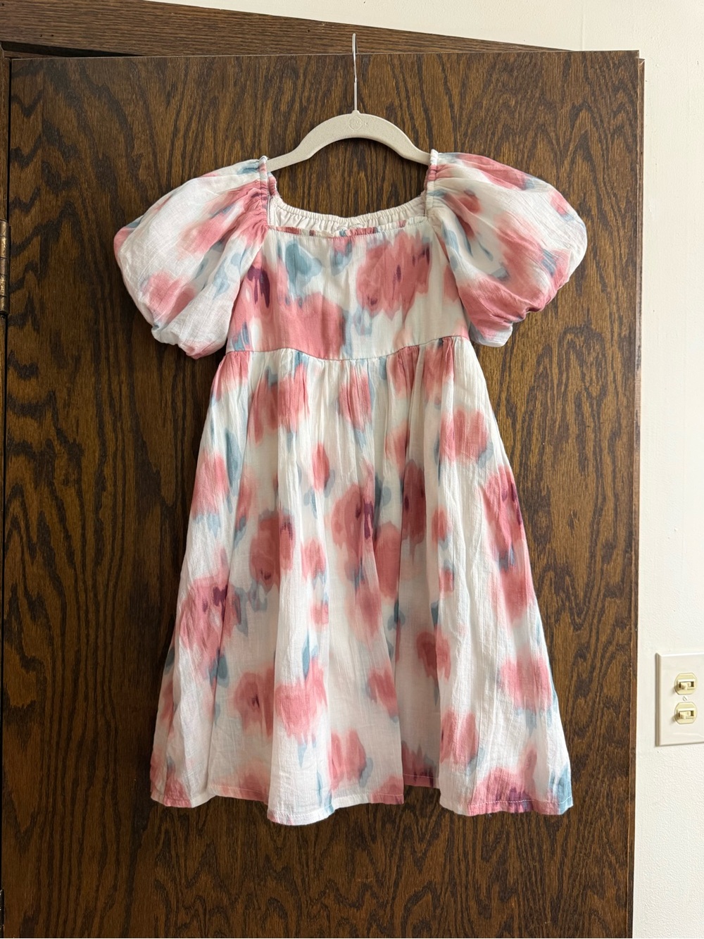 Abercrombie Girls Puff Sleeve Dress Size 9/10